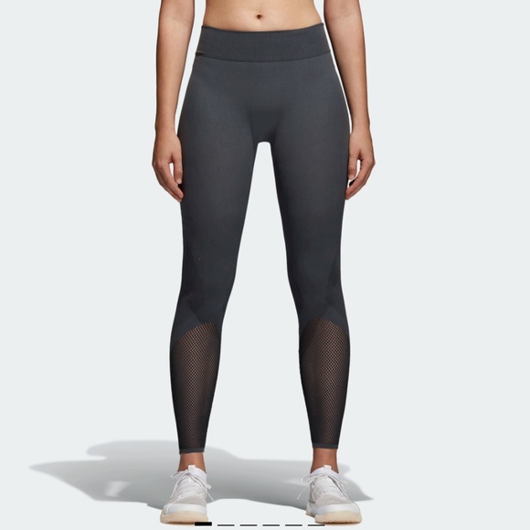 ADIDAS WOMEN TRAINING WOMEN'S WARP KNIT TIGHTS - Picture 6 of 10